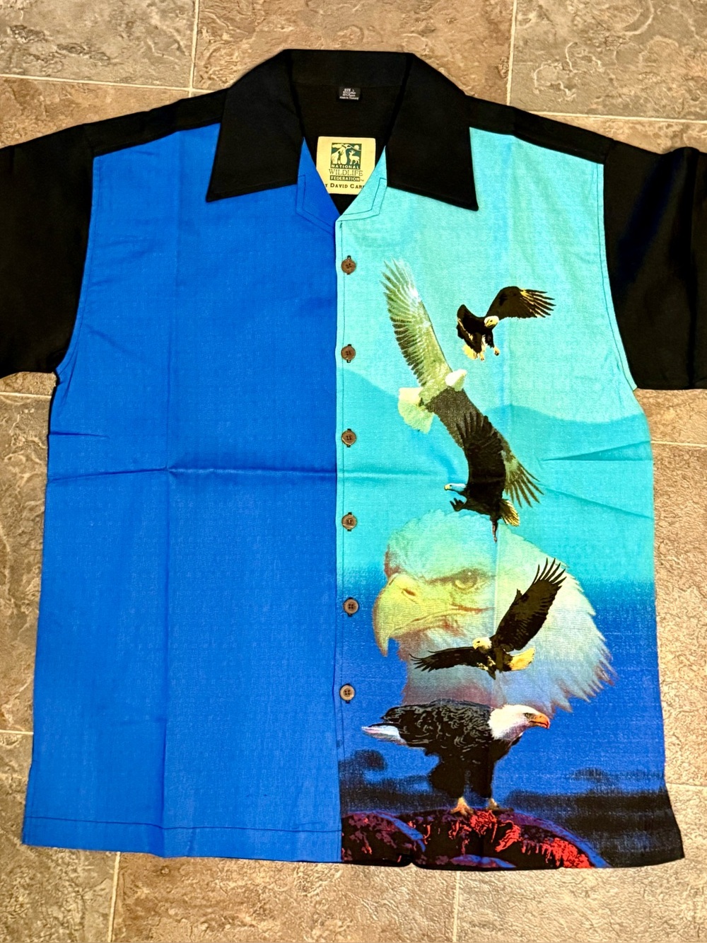 VINTAGE EAGLE BUTTON DOWN